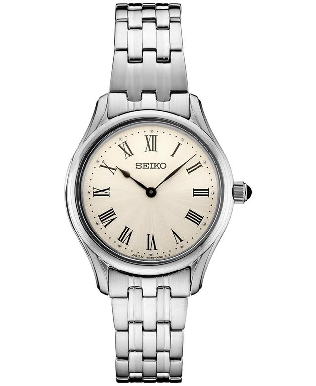 Seiko Womens Essentials Stainless Steel Bracelet Watch 29mm - Silver Product Image