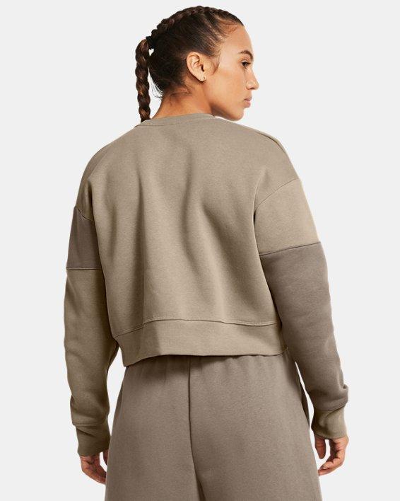 Womens UA Icon Fleece Crop Crew Product Image