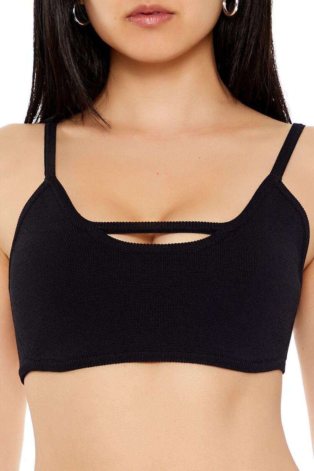 Sweater-Knit Cropped Cami | Forever 21 Product Image