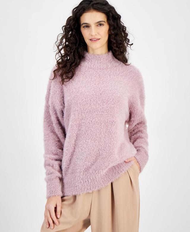 And Now This Womens Mockneck Eyelash Sweater, Created for Macys Product Image