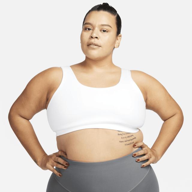 Nike Womens Alate All U Light-Support Lightly Lined U-Neck Sports Bra (Plus Size) Product Image