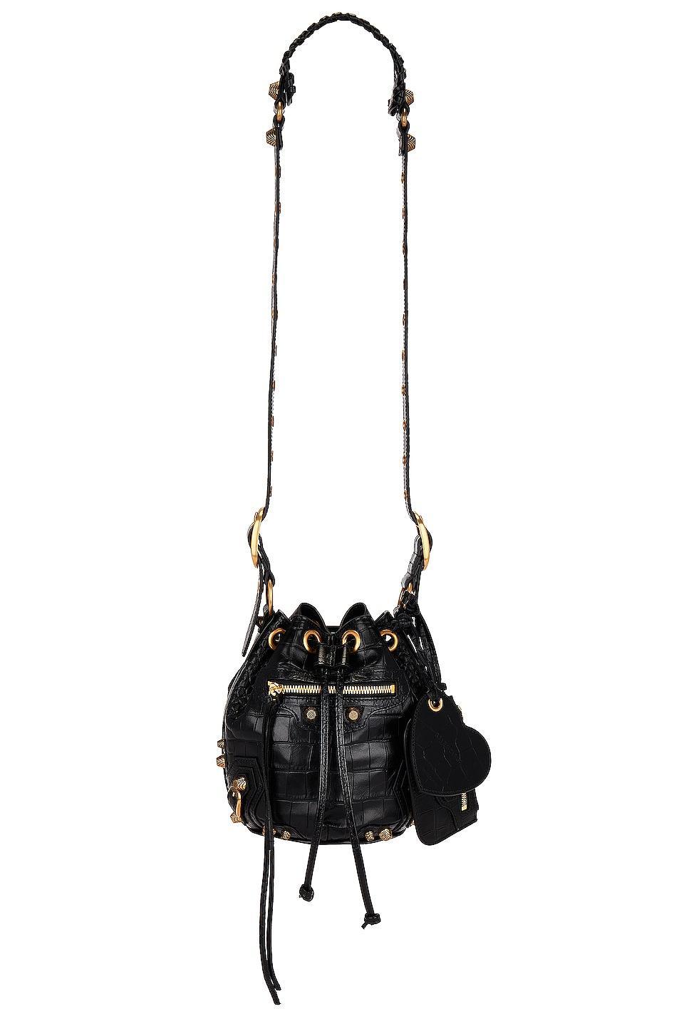 Balenciaga Xs Le Cagole Bucket Bag in Black Product Image