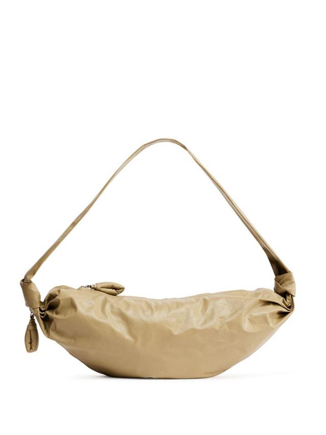 LEMAIRE Medium Soft Croissant Shoulder Bag In Neutrals Product Image