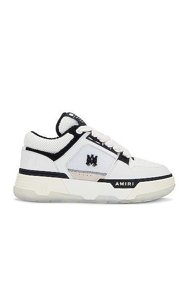 Amiri MA-1 Sneaker in White & Black - White. Size 41 (also in 40, 43, 44, 46). Product Image