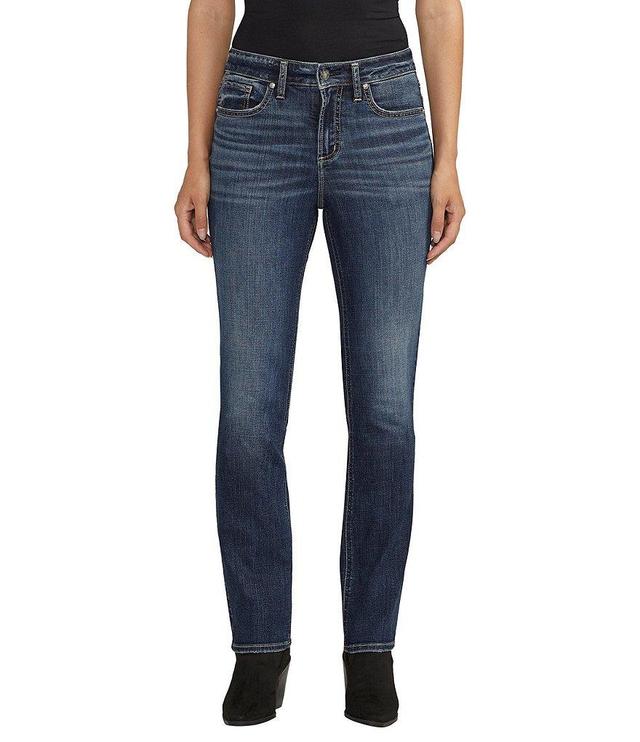 Silver Jeans Co. Avery High Rise Straight Jeans Product Image