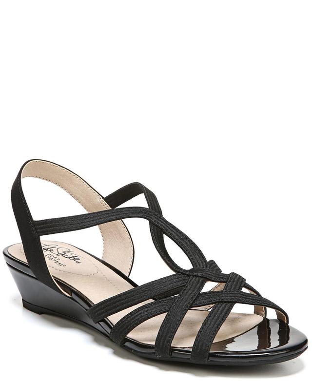 LifeStride Womens Yaya Strappy Wedge Sandals Product Image