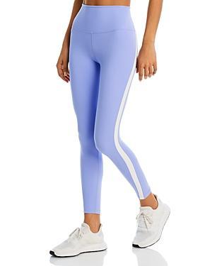 Splits59 Miles High Waist Rigor Crop Legging in Black. Product Image