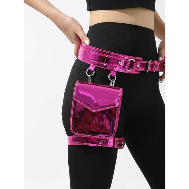 Faux Leather Belt Bag Product Image