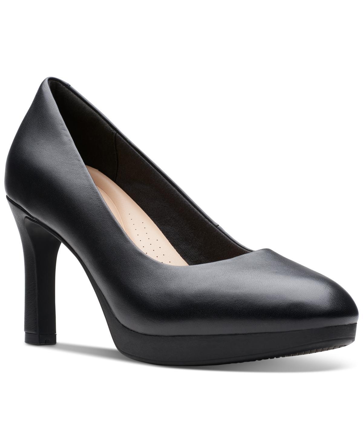 Clarks Womens Ambyr 2 Braley High-Heel Platform Pumps Product Image