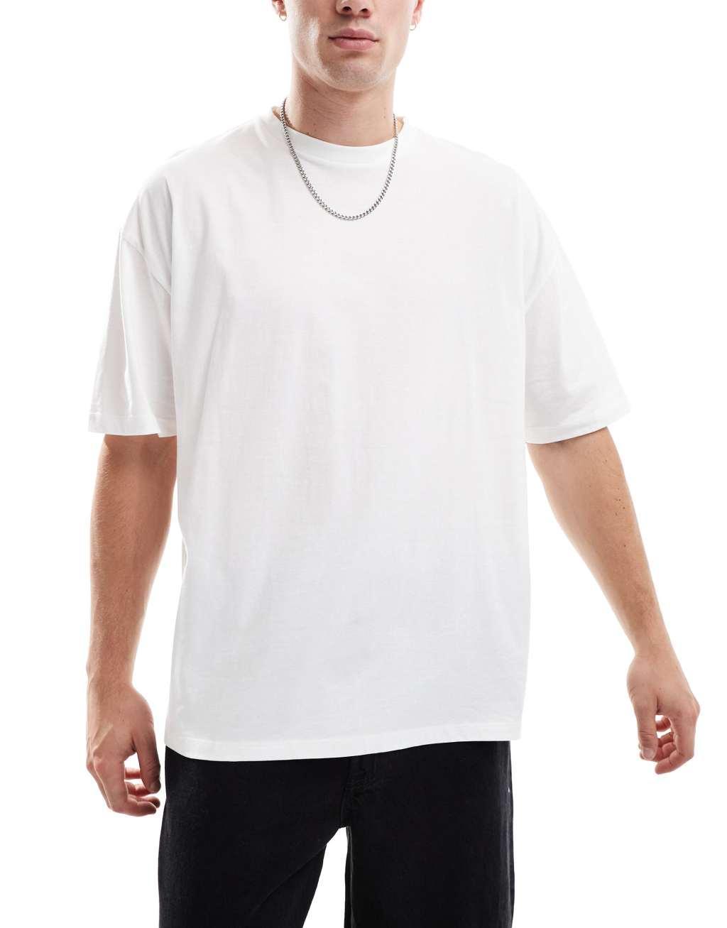 ASOS DESIGN 3 pack oversized t-shirts in multiple colors Product Image