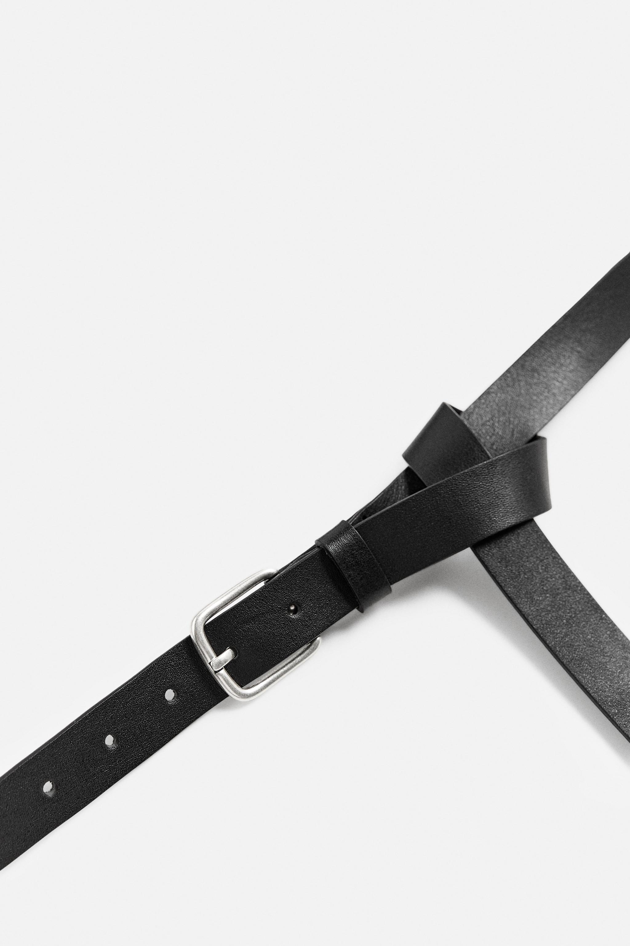 LONG LEATHER BELT Product Image