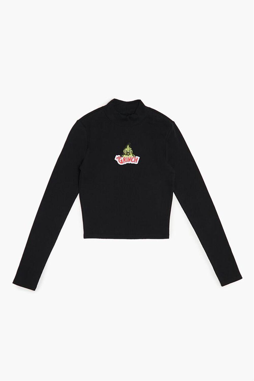 Embroidered The Grinch Top | Forever 21 Product Image