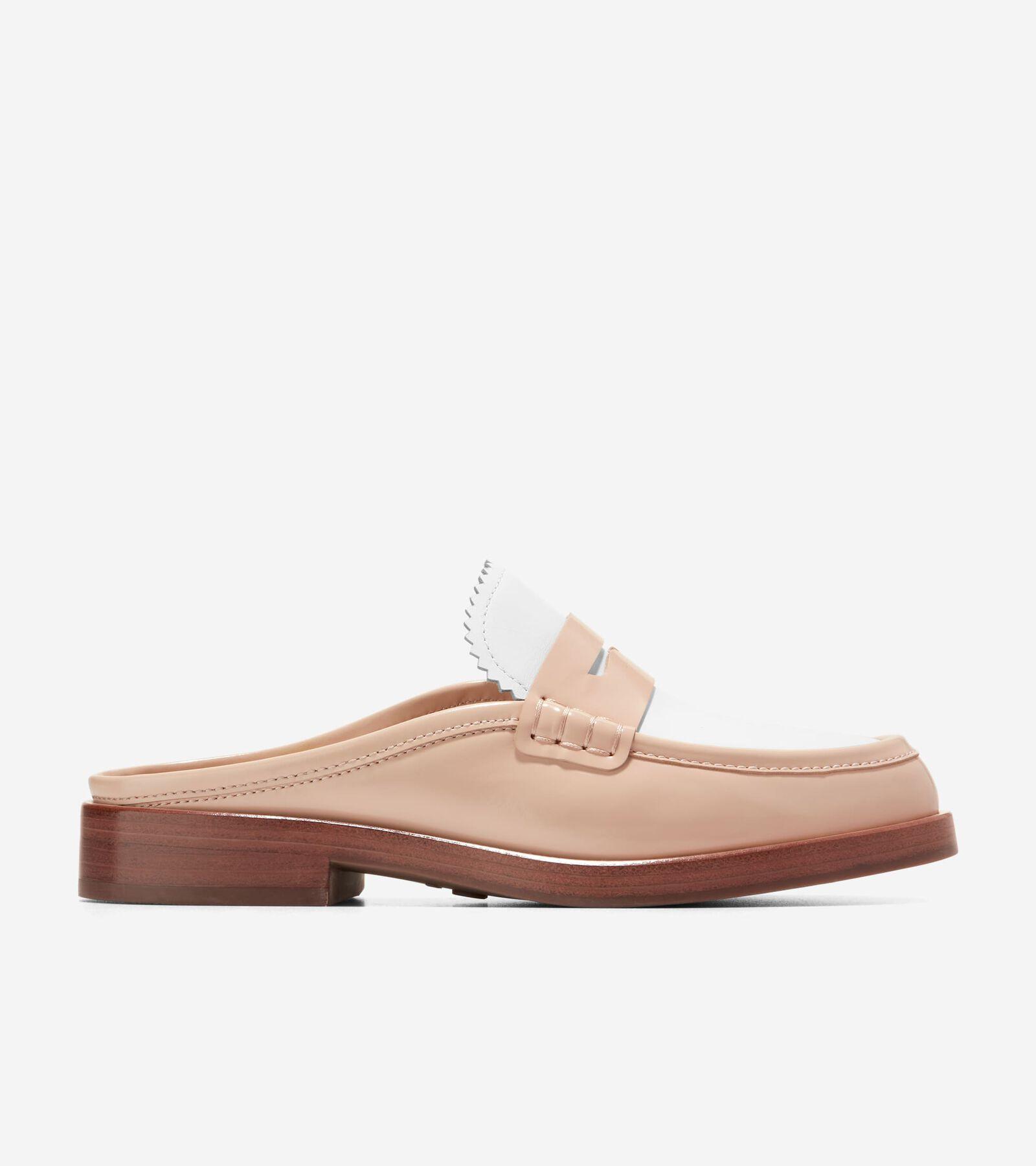 Cole Haan Womens Chelby Mule - Beige Size 7 Product Image