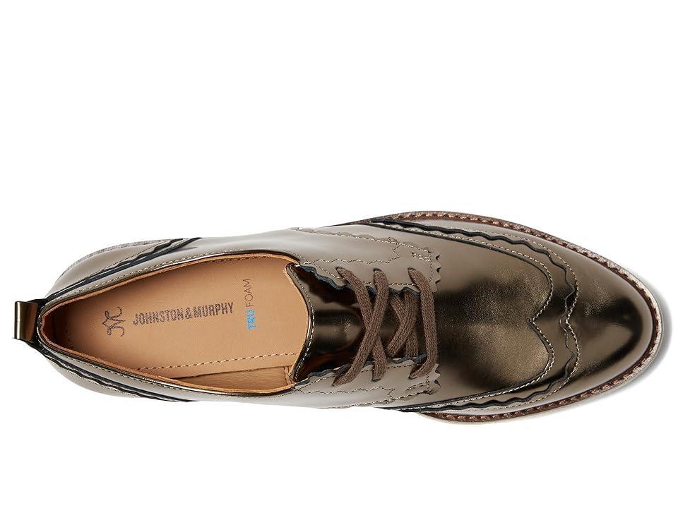 Johnston & Murphy Mitzi Scalloped Oxford Women's Flat Shoes Product Image