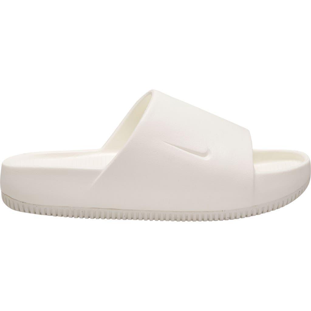 NIKE Women's Calm Slide Sandals From Finish Line In Sail/sail Product Image