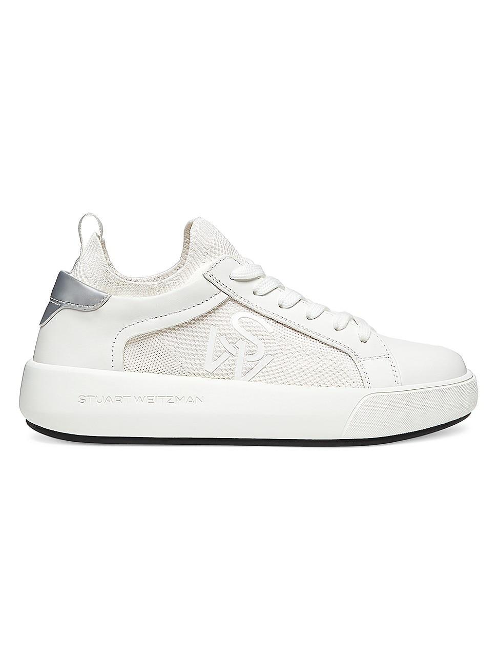 Womens 5050 Pro Leather & Knit Low-Top Sneakers Product Image