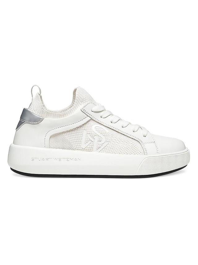 Womens 5050 Pro Leather & Knit Low-Top Sneakers Product Image