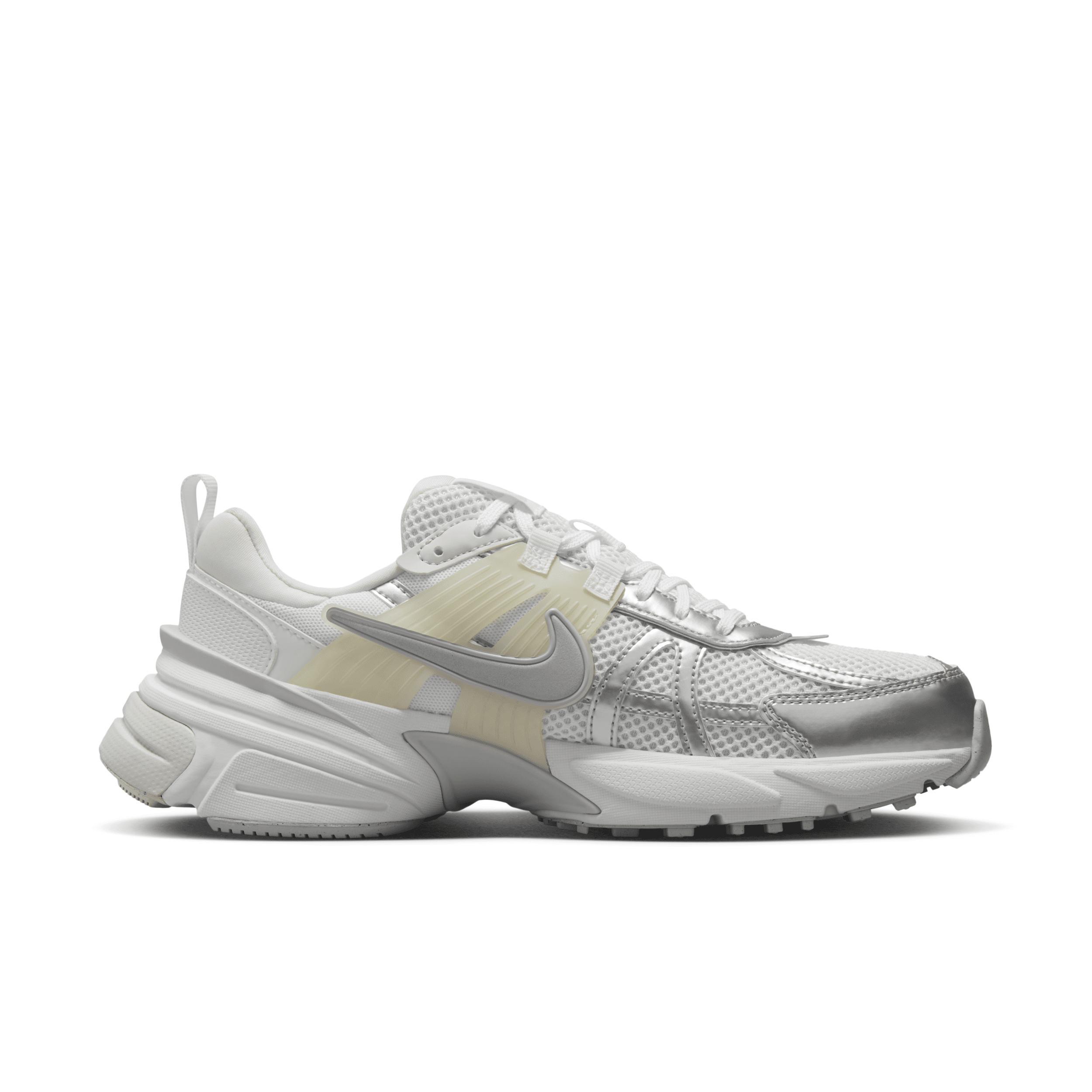 Nike Womens Nike V2K Run - Womens Running Shoes Silver/White Product Image