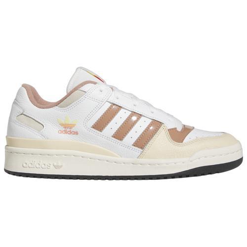 adidas Originals Mens adidas Originals Forum Low CL - Mens Basketball Shoes Red/Brown/White Product Image