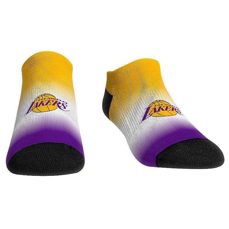 Womens Rock Em Socks Los Angeles Lakers Dip-Dye Ankle Socks Product Image