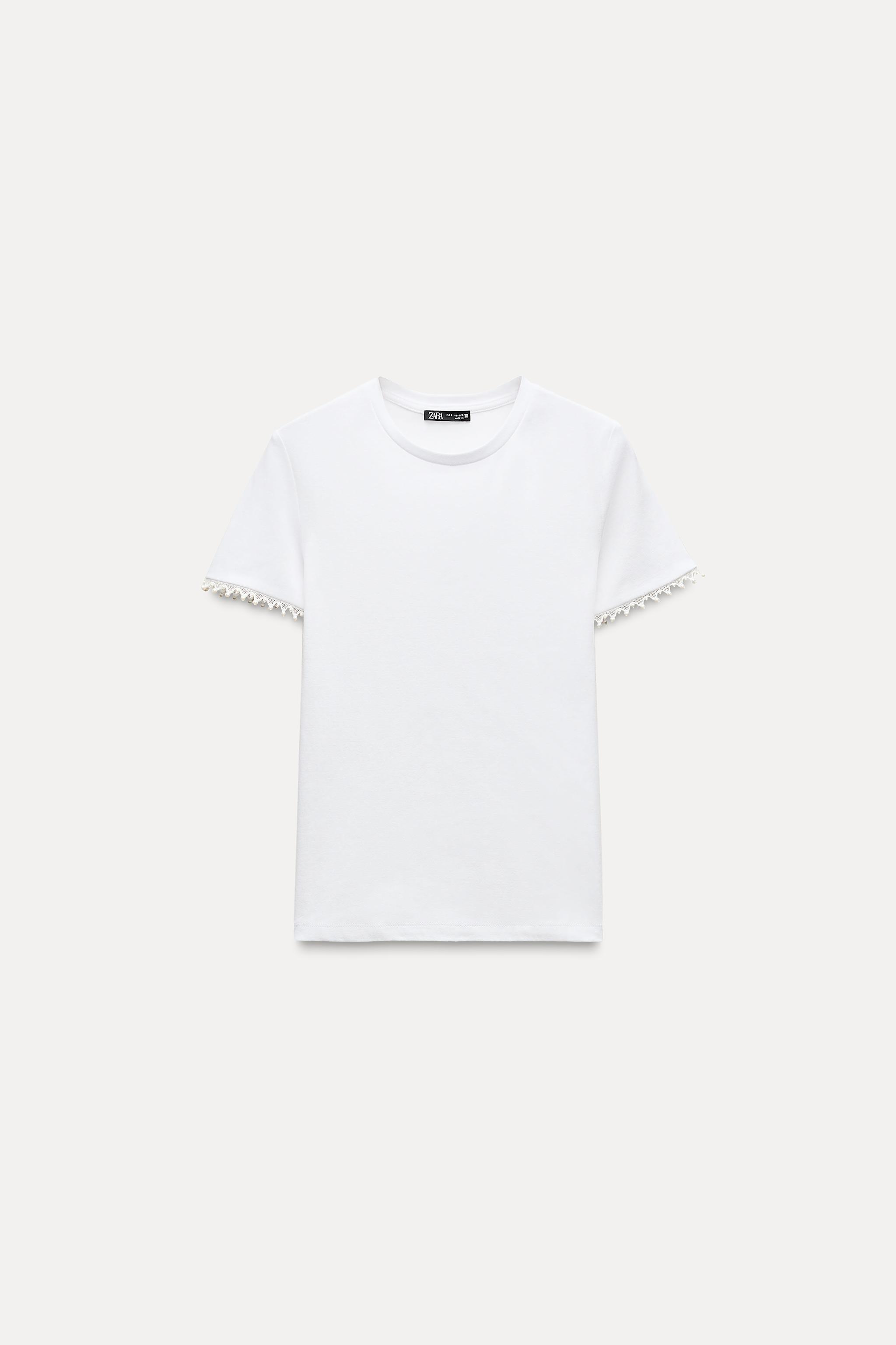 SHORT SLEEVE PEARL T-SHIRT Product Image