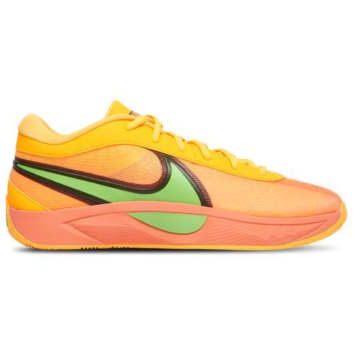 Nike Mens Giannis Antetokounmpo Nike Zoom Freak 6 - Mens Basketball Shoes Green/Black/Orange Product Image