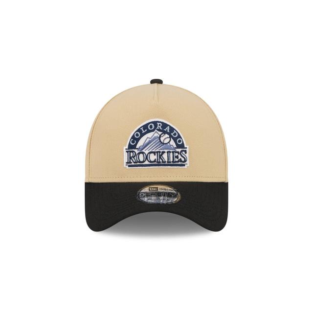 Colorado Rockies City Side Patch 9FORTY A-Frame Snapback Hat Male Product Image