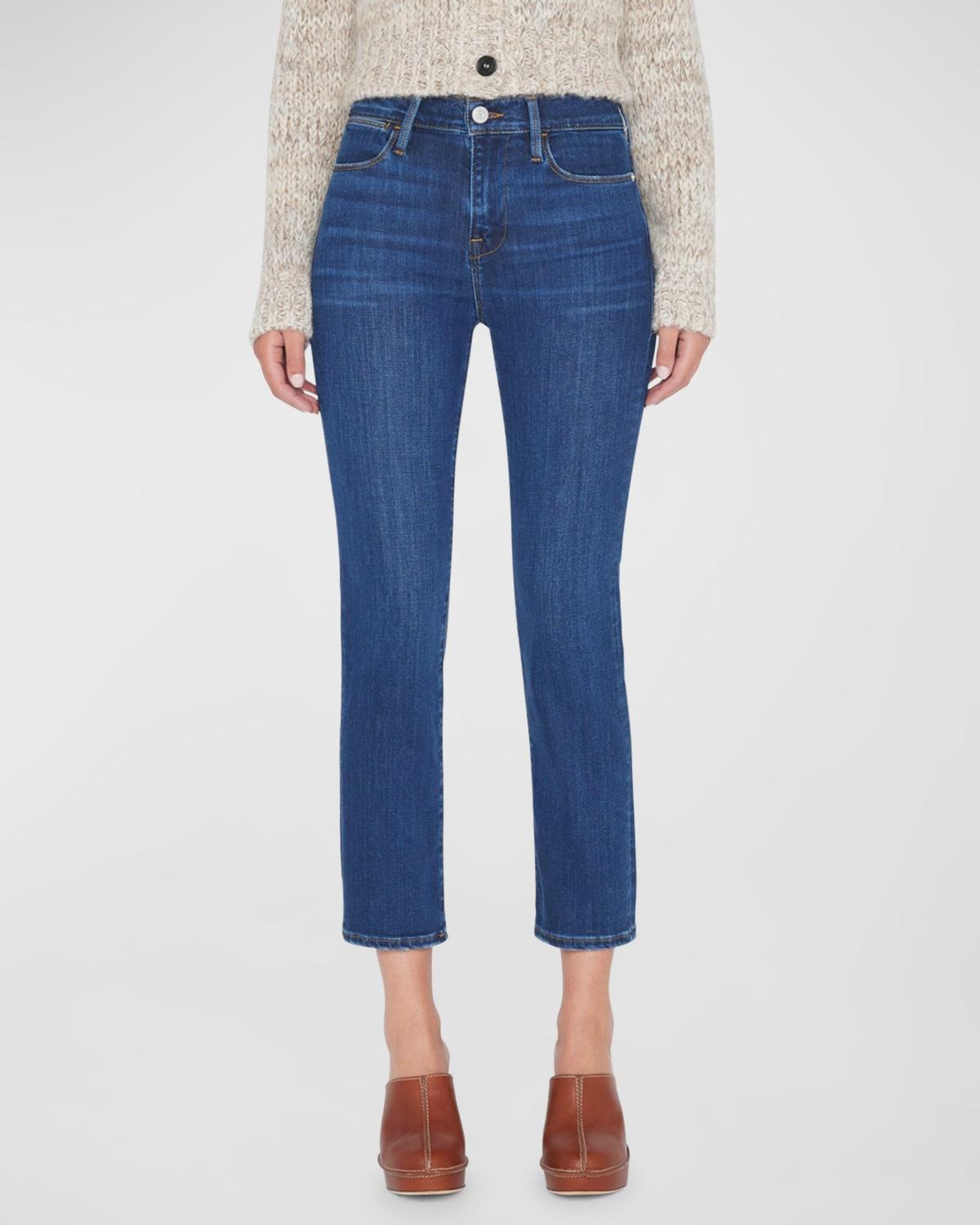 Womens Le High Straight-Leg Jeans product image