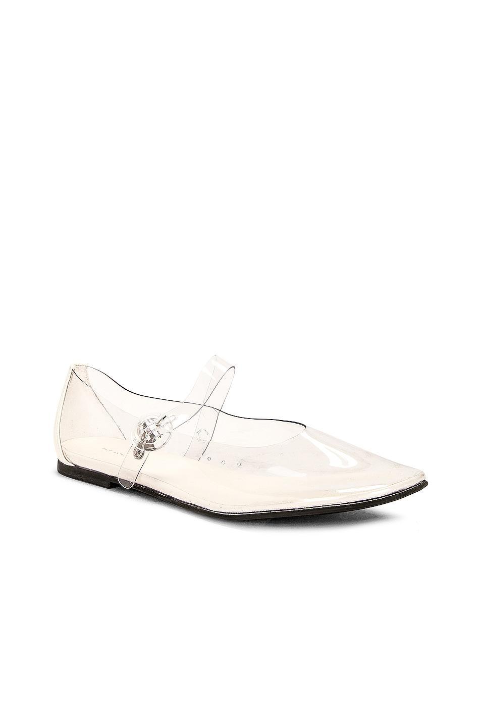 The Row Boheme MJ TV Flat in Clear - Neutral. Size 40 (also in ). Product Image