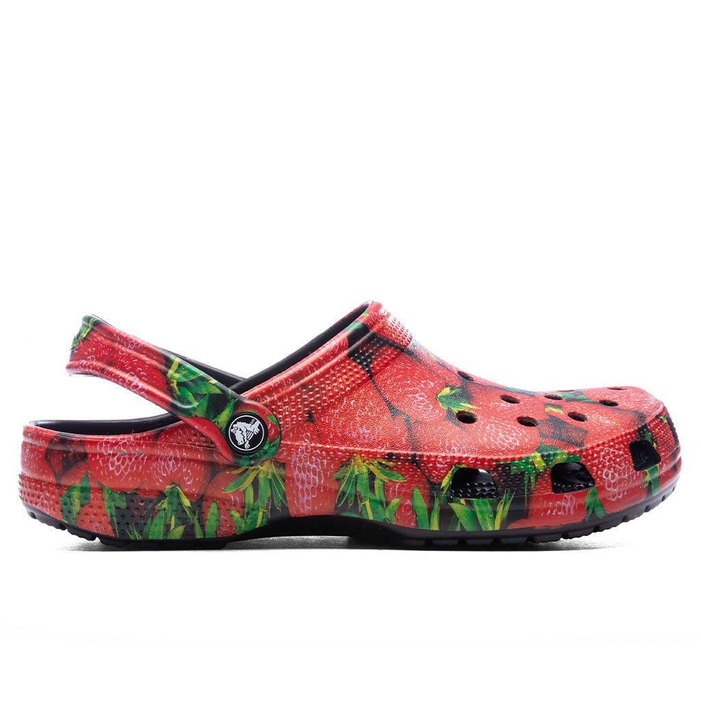 Classic Hyper Real Clog - Red/Black Male Product Image