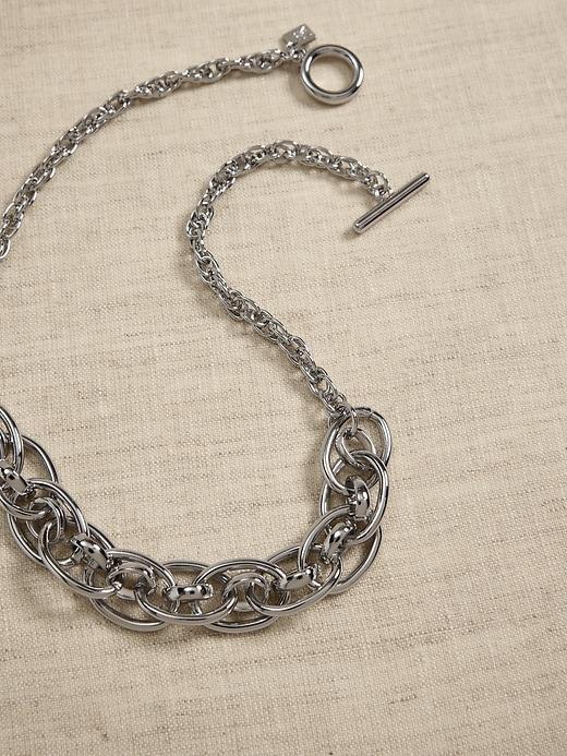 Centered Multi Linked Necklace Product Image