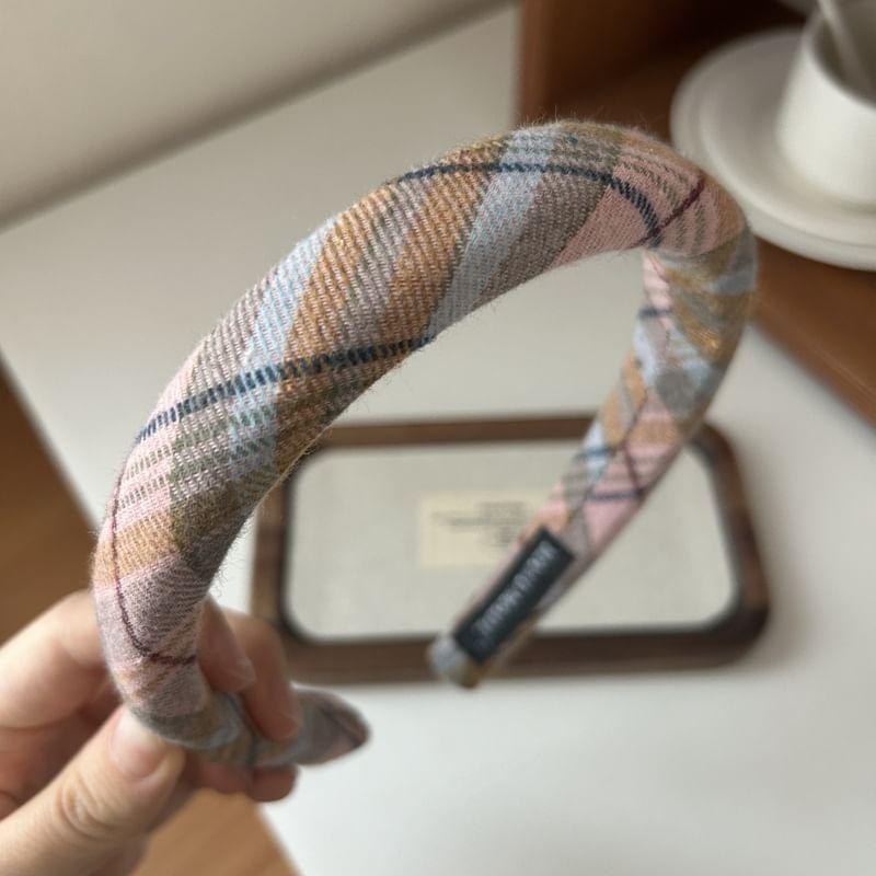 Plaid Headband Product Image