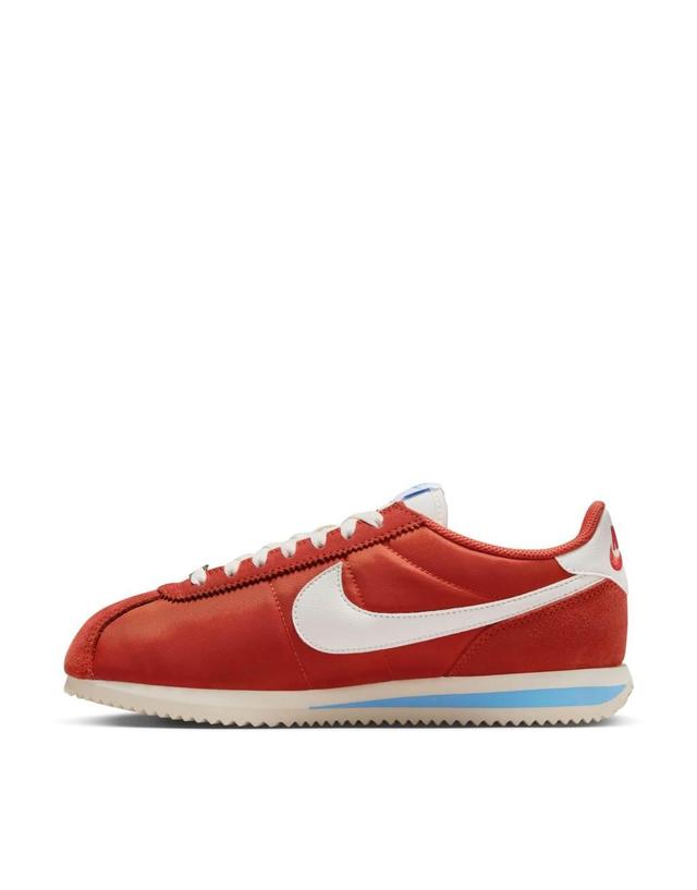 Nike Cortez TXT sneakers in red and white Product Image