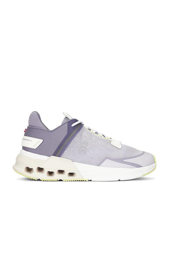 On Cloudnova Flux Sneaker in Lavender Product Image