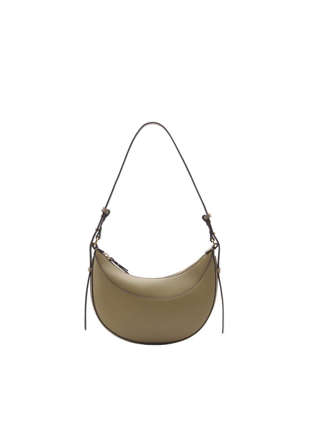 MANGO - Oval short handle bag - One size - Women Product Image