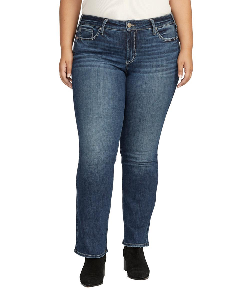 Silver Jeans Co. Suki Mid Rise Slim Bootcut Jeans Product Image