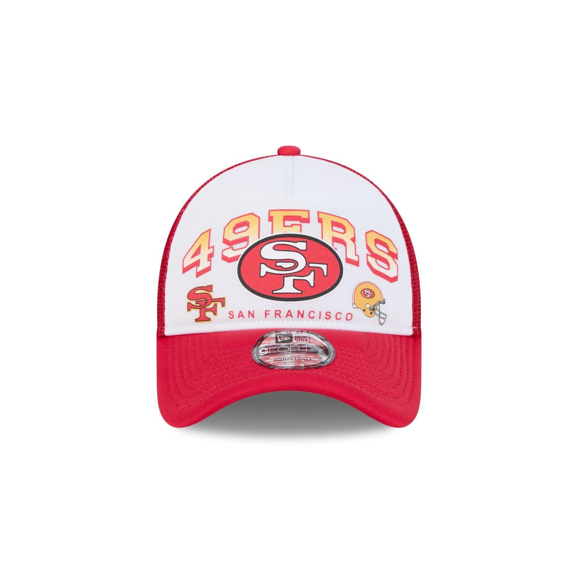 San Francisco 49ers Sport Classics 9FORTY A-Frame Trucker Hat Male Product Image