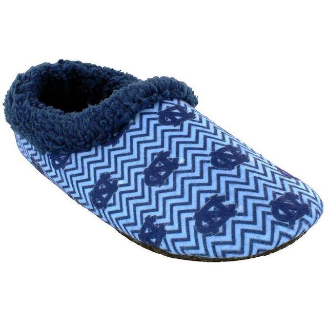 North Carolina Tar Heels Womens Chevron Slippers Product Image