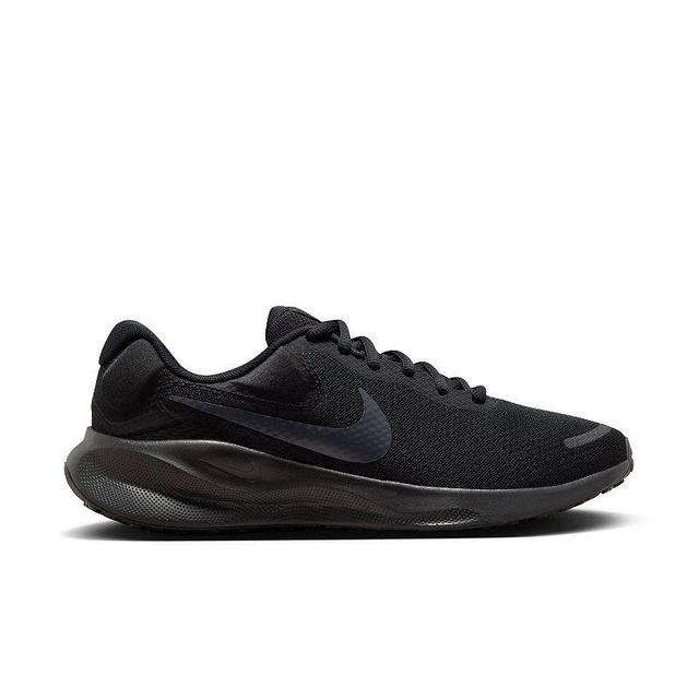 Men's Revolution 7 Running Sneakers From Finish Line In Black,university Red Product Image