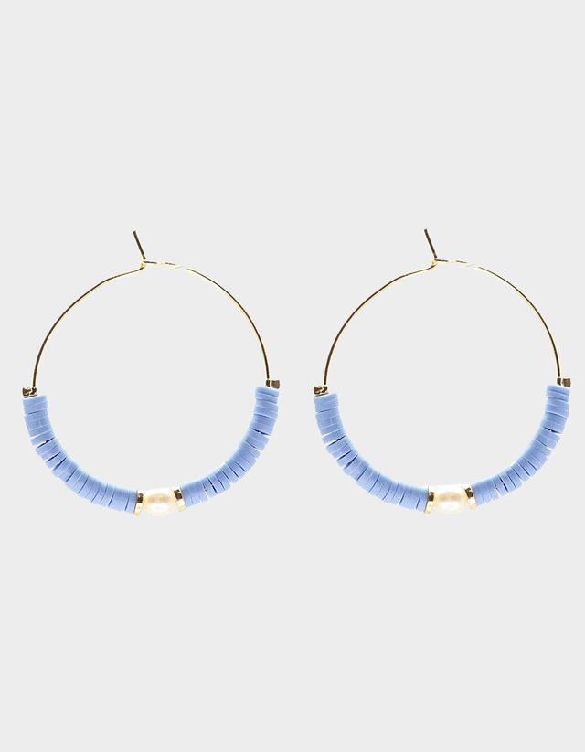 SALTY CALI Windansea Hoop Earrings Product Image