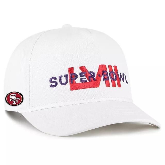 Mens 47 San Francisco 49ers Super Bowl LVIII Overwrite Hitch Adjustable Hat Product Image