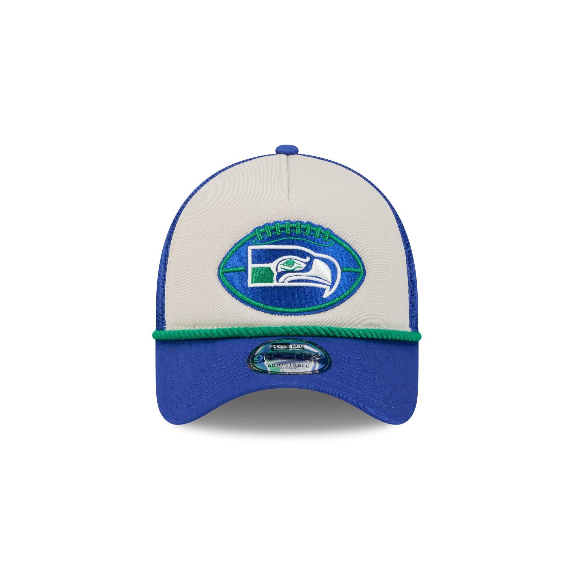 Seattle Seahawks 2024 Historic Sideline 9FORTY A-Frame Snapback Hat Male Product Image