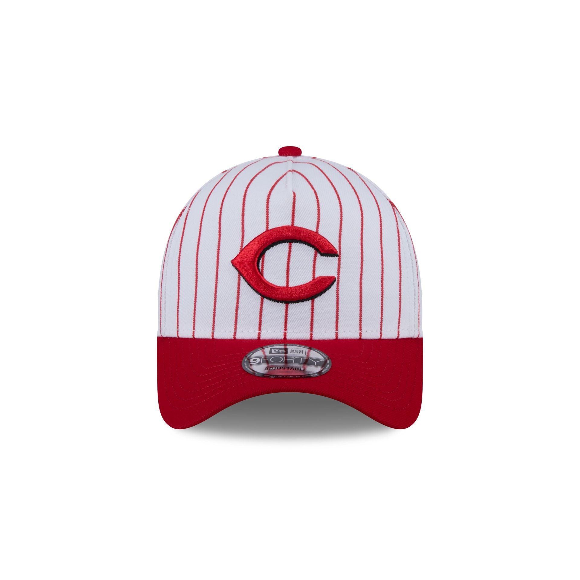 Cincinnati Reds All-Star Game Pack Pinstripe 9FORTY A-Frame Snapback Hat Male Product Image