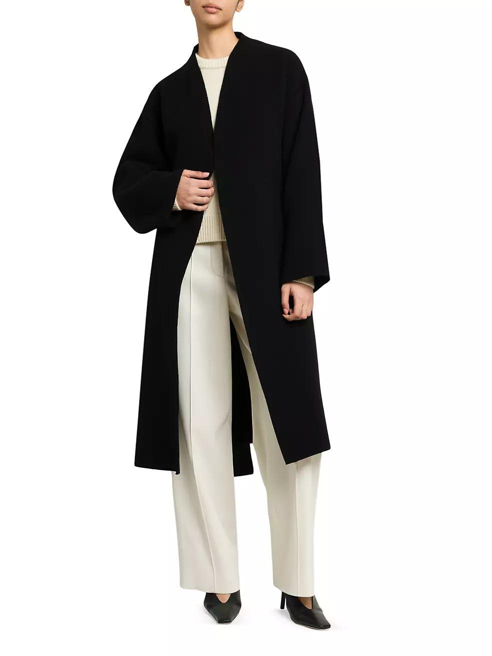 Perla Wool Long Coat Product Image