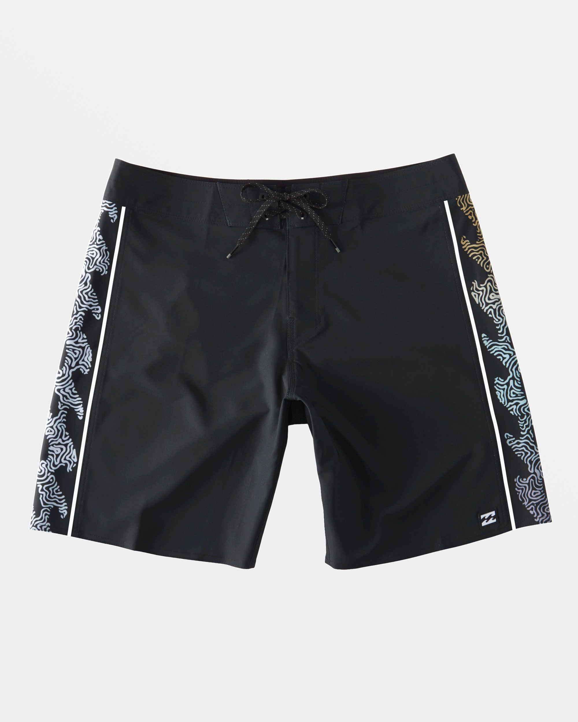 D Bah Pro 18" Boardshorts - Asphalt Male Product Image