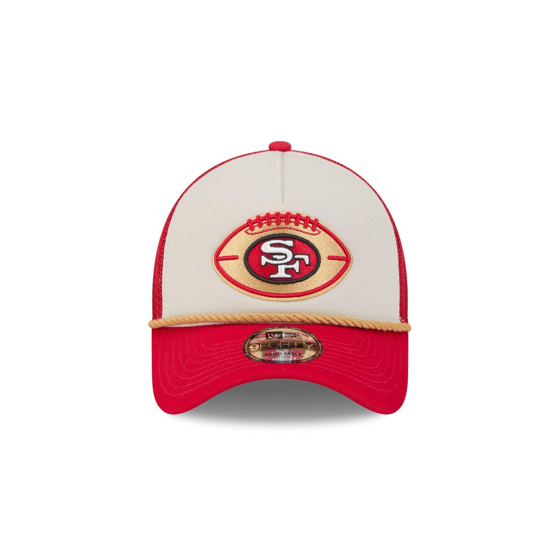 San Francisco 49ers 2024 Historic Sideline 9FORTY A-Frame Snapback Hat Male Product Image