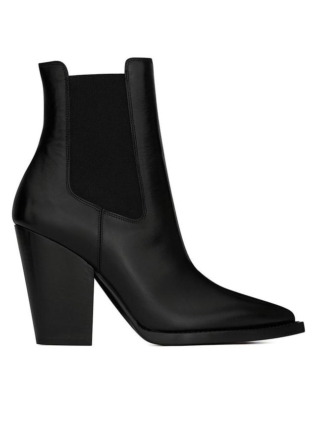 Womens Theo Chelsea Boots in Smooth Leather Product Image