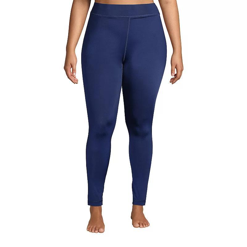 Plus Size Lands End Thermaskin Heat Pants, Womens Product Image