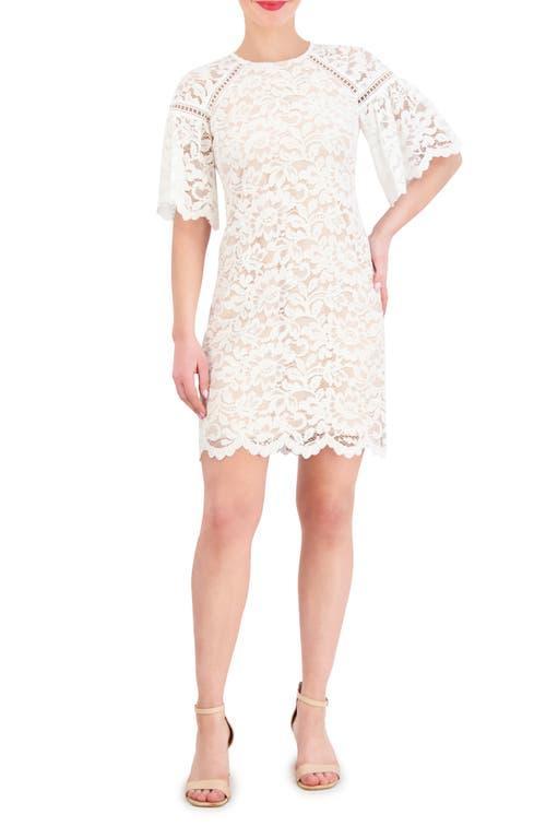 Vince Camuto Scallop Hem Lace Dress Product Image