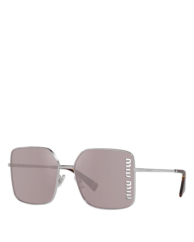 Miu Miu Square Sunglasses, 60mm Product Image